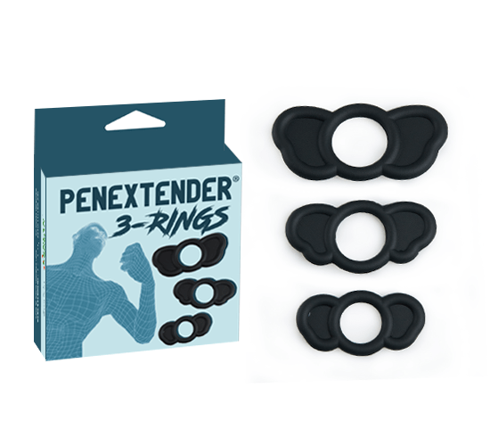 Penextender® 3 Rings 3´lü Penis Halka Seti