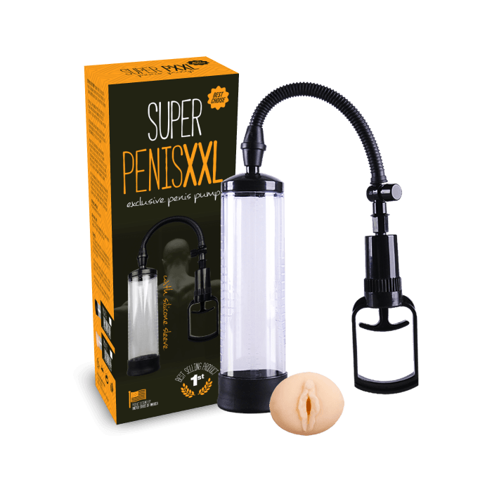 PENISXXL Penis Pompası Vakum Pompa Realistik Vajina Girişli Pump