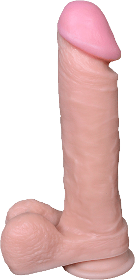 XS Wolf King Kalın Penis Et Dokusu Süper Realistik Dildo 22 cm