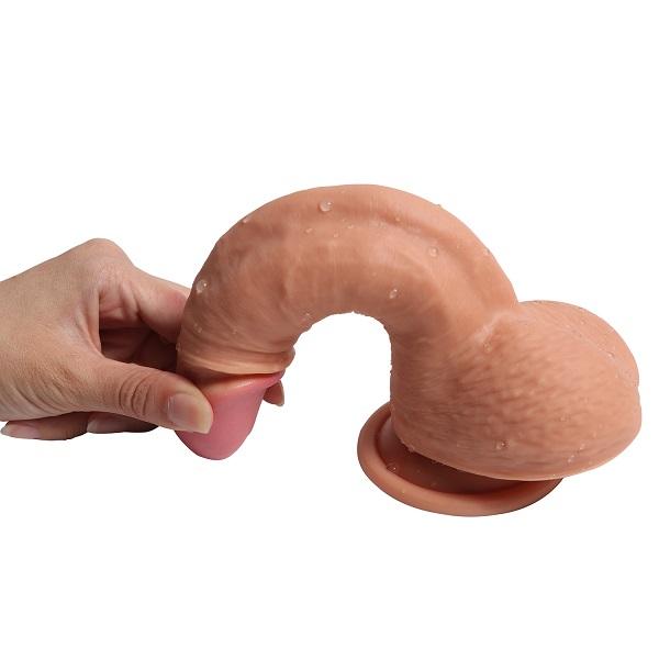 Castiel's 20cm Full Realistik Gerçekçi Penis Kalın Vibratör Dildo