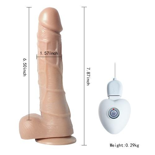10 Titreşimli Oynar Başlı USB Şarjlı Teknolojik Vibratör Penis