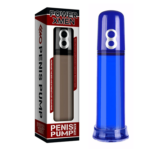 Power XMEN Otomatik Penis Pompası  Mavi