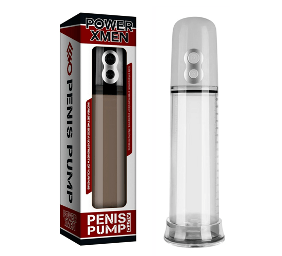 Power XMEN Otomatik Penis Pompası  Beyaz