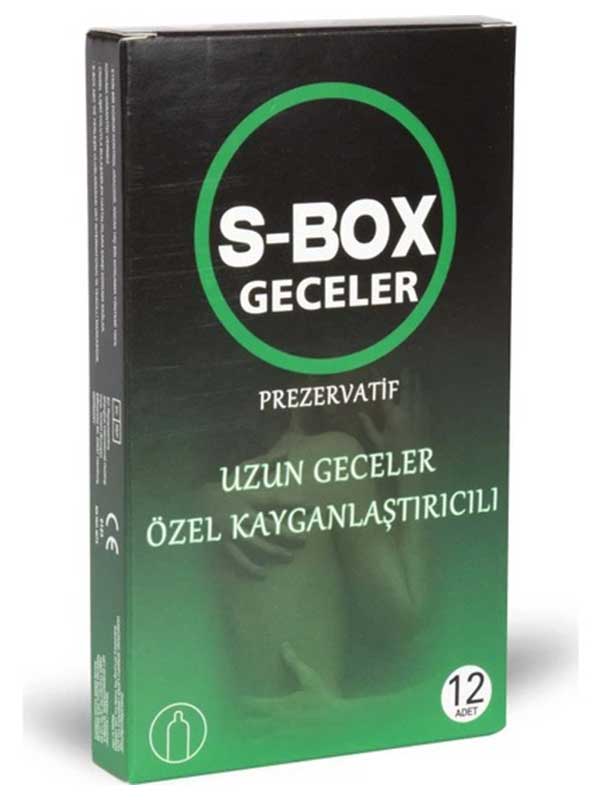 S-Box Özel Kayganlaştırıcılı Prezervatif 12’li