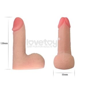 Yumuşak Dokulu Yeni Nesil Realistik Penis 5.5''