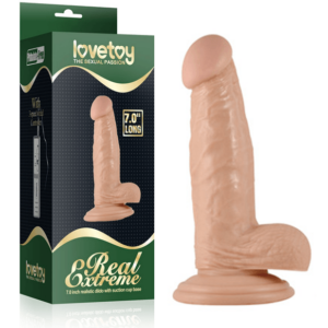 LOVETOY Real Extreme Gerçekçi 18 cm Kalın Realistik Dildo Penis