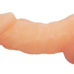Ultra Realistik Titreşimli Kahverengi Dildo Penis Kılıfı