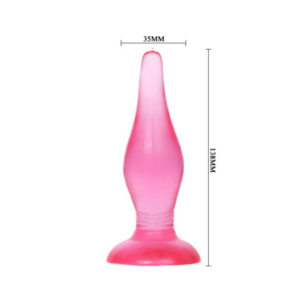 Unisex Jel Anal Plug Tıkaç Anal Açıcı Penis Dildo Butt Plug