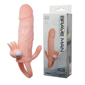 Titreşimli Penis Kılıfı Anal Vajinal Klitoral Uyarıcılı Vibratör