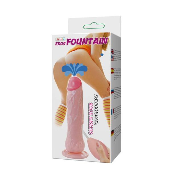 Su Fışkırtmalı Vantuzlu Ultra Realistik Dildo Ten Dokulu Penis