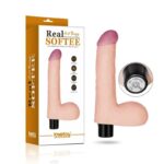 Lovetoy Softee 10 Fonksiyonlu Realistik Penis Vibratör Dildo 20cm