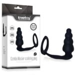 LOVETOY Penis Ereksiyon Halkalı Anal Penetratör Plug Mastürbatör