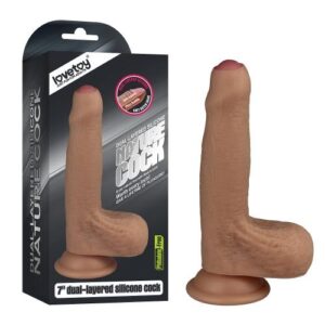 Yeni Nesil Gerçek Realistik Ultra Yumuşak Sünnetsiz 18 Cm Dildo Penis