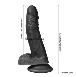 XS MAGICDREAM Et Dokusu Süper Realistik Vibratör Penis Dildo 21CM