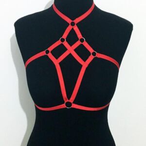 Göğüs Kafesli Seksi Harness