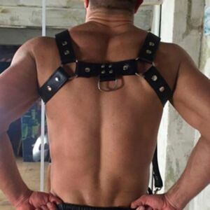 Pantolon Askılı Deri Erkek Harness  APFTM23