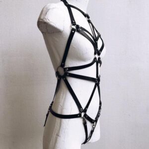 Seksi Deri Vücut Harness  APFT316