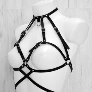 Seksi Giyim Deri Harness  APFT330