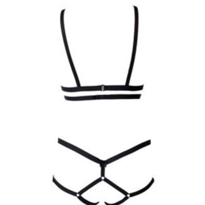 Sütyen  String Lastik Harness Takım  APFT144