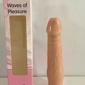 Waves Titreşimli 19 CM Süper Realistik Ten Rengi Vibratör