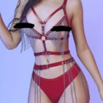 Büyük Beden Seksi Zincirli Fantazi Takım –