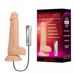 Censan Naked Vibes 18cm Gerçekçi Dildo Vibratör