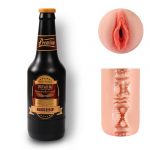 Titreşimli Bira Şişesi Şeklinde Soft Vajina Gerçekçi
