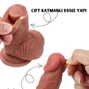 CENSAN Çift Katmanlı Realistik Dildo